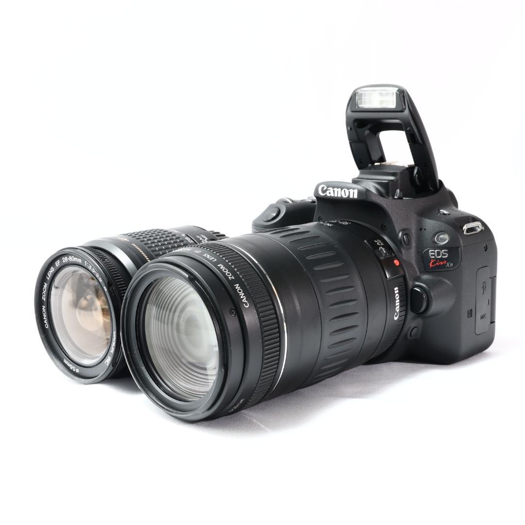 【JPlife】◆Canon EOS kiss X9◆ダブルレンズ