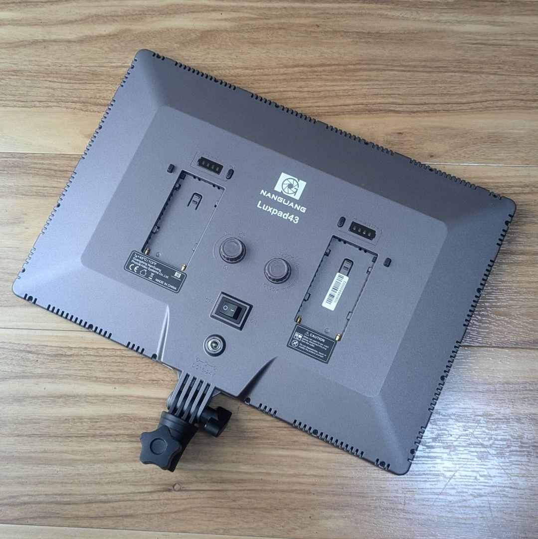 撮影用LEDライト 2台セット Luxpad43