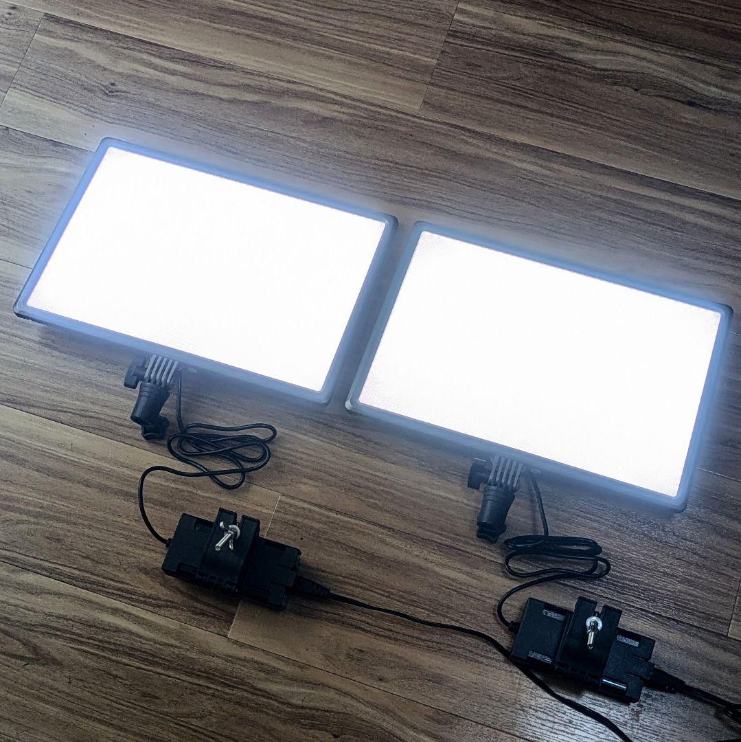 撮影用LEDライト 2台セット Luxpad43