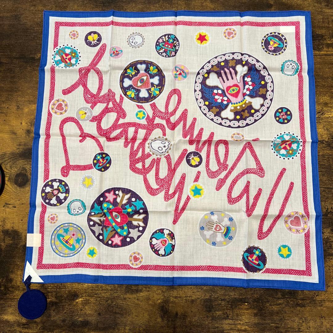 【値下げ】Vivienne Westwood カラフルハンカチ