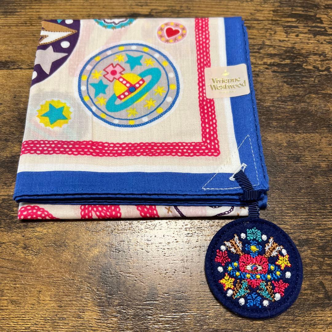【値下げ】Vivienne Westwood カラフルハンカチ