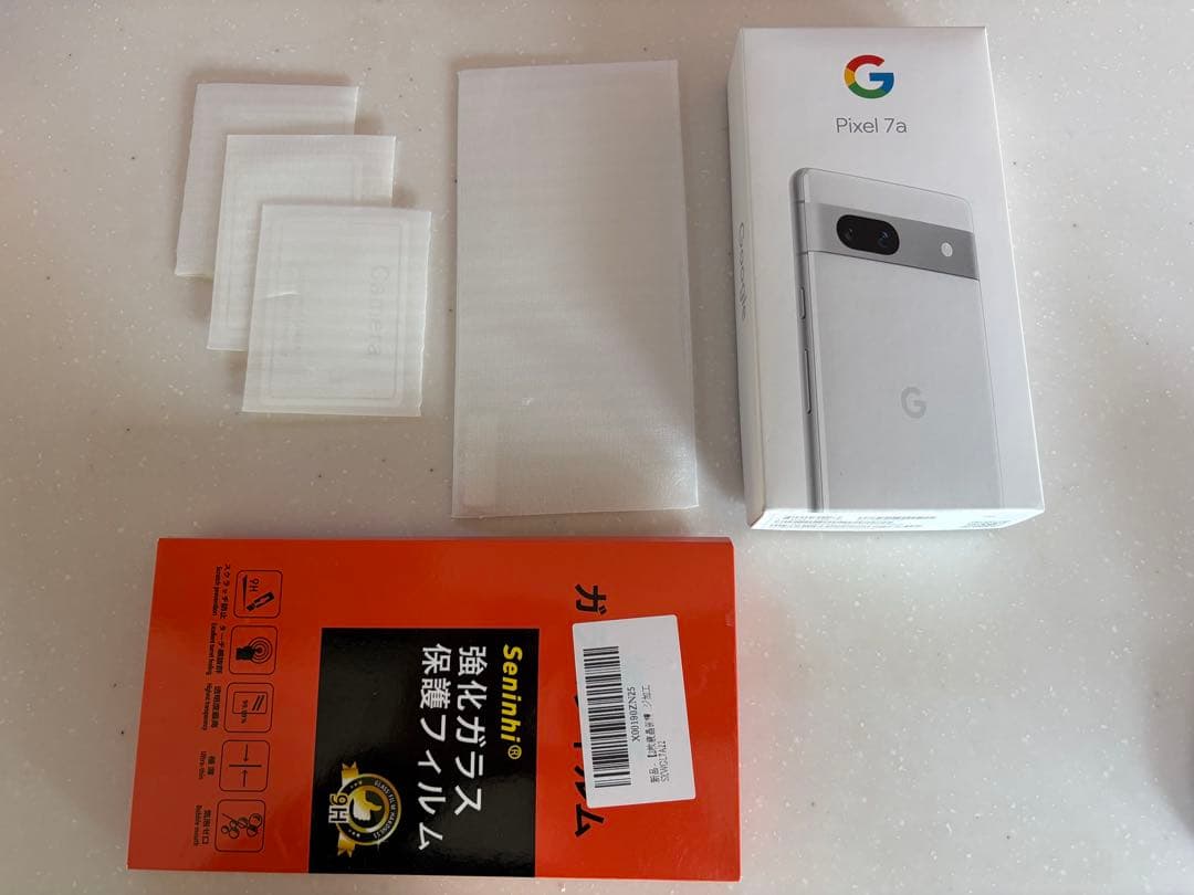 【美品】Google Pixel 7a ホワイト本体＋おまけ