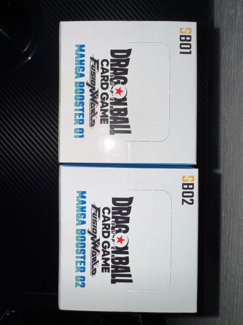 テープ付き　マンガブースター 01 02 フュージョンワールド BOX セット