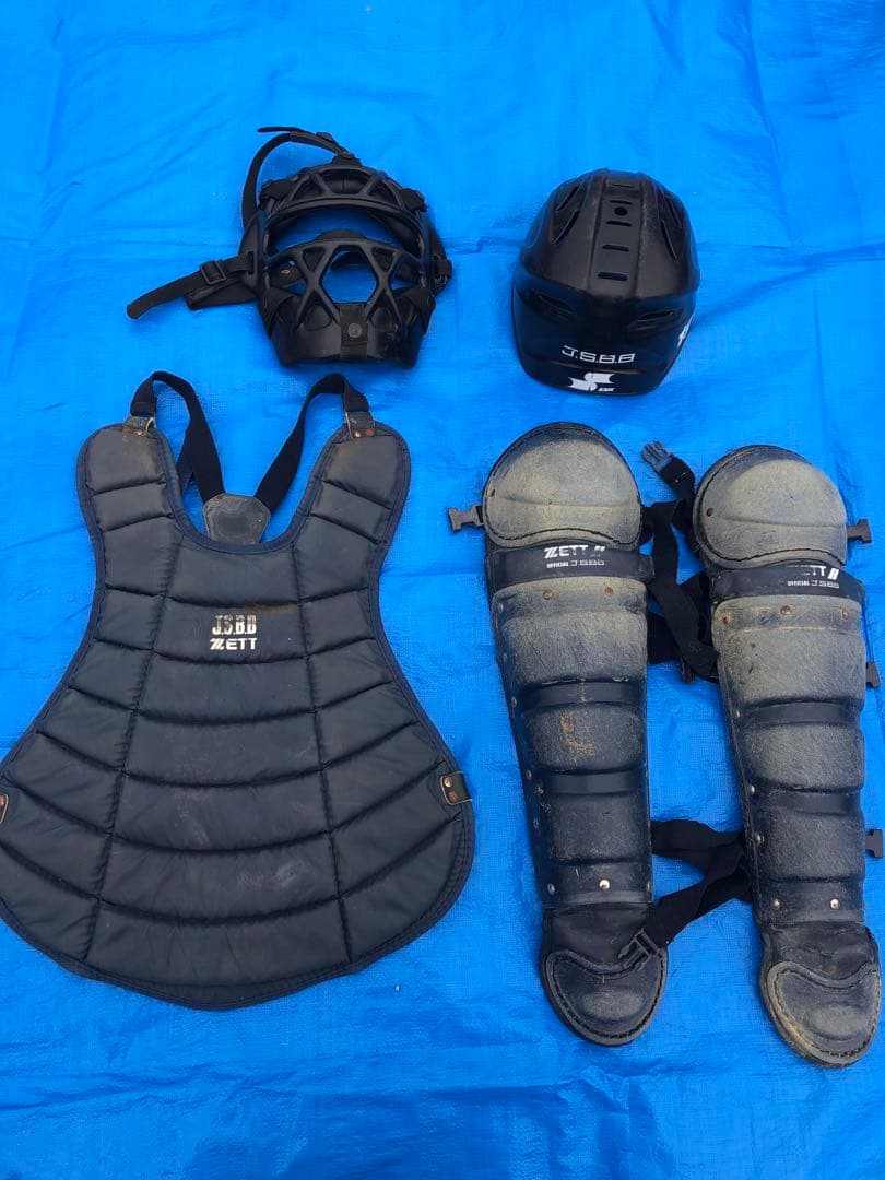 キャッチャー防具セット　一般軟式用(大人用)