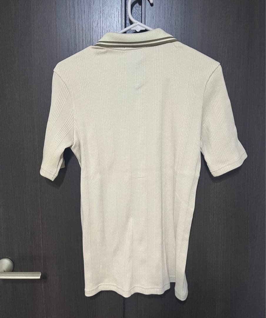 FRED PERRY 別注 ツインティップライン リブポロシャツ