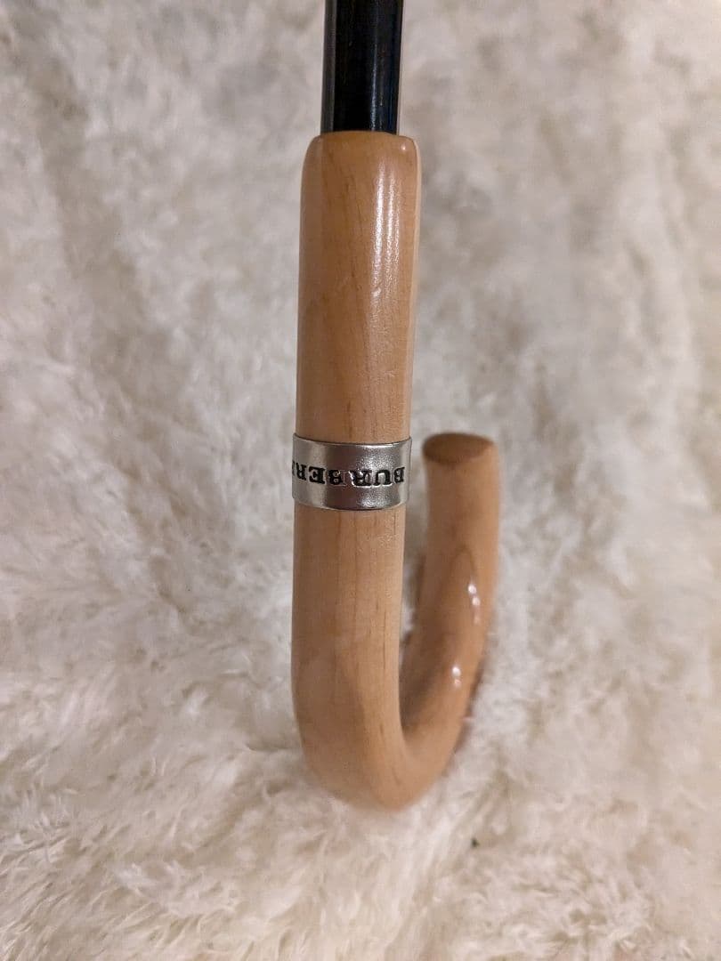 バーバリー　日傘　ノバチェックフリル