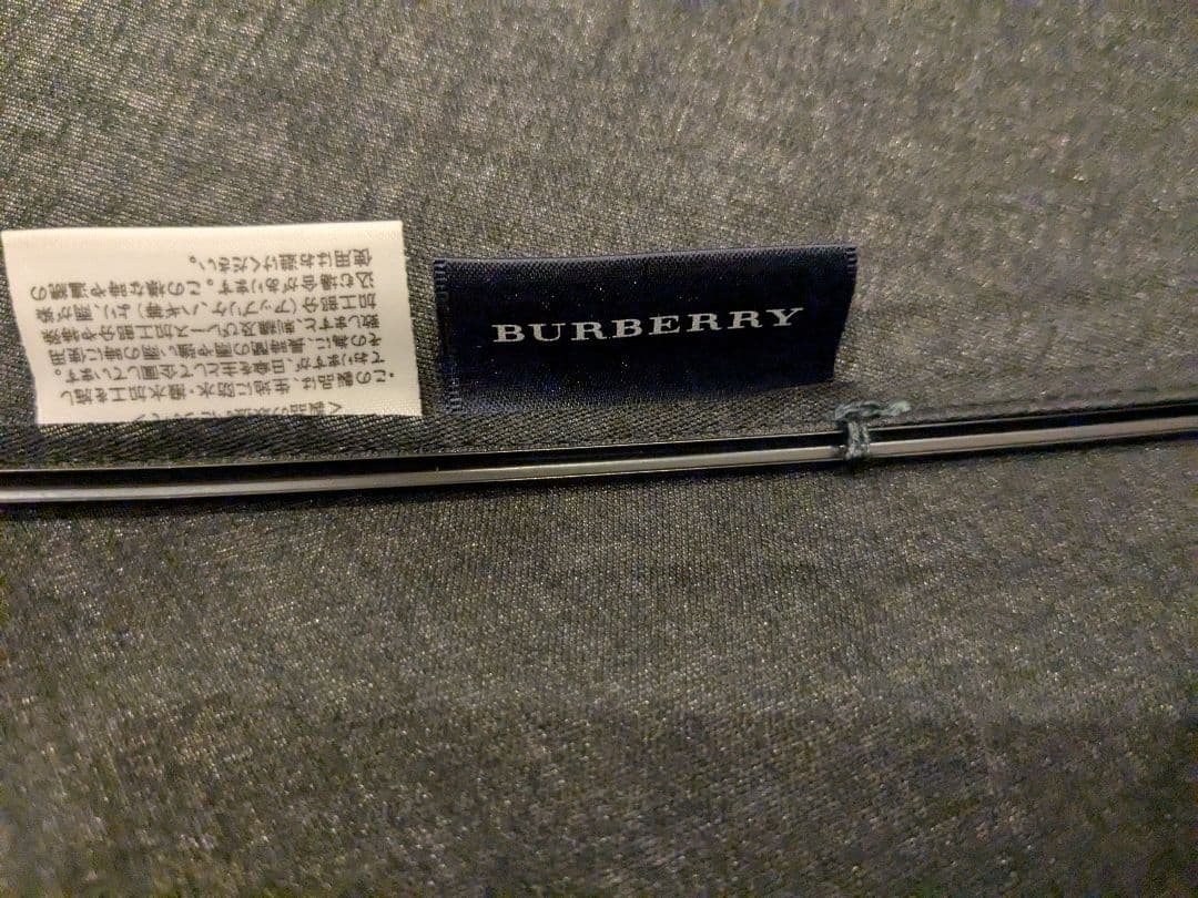 バーバリー　日傘　ノバチェックフリル