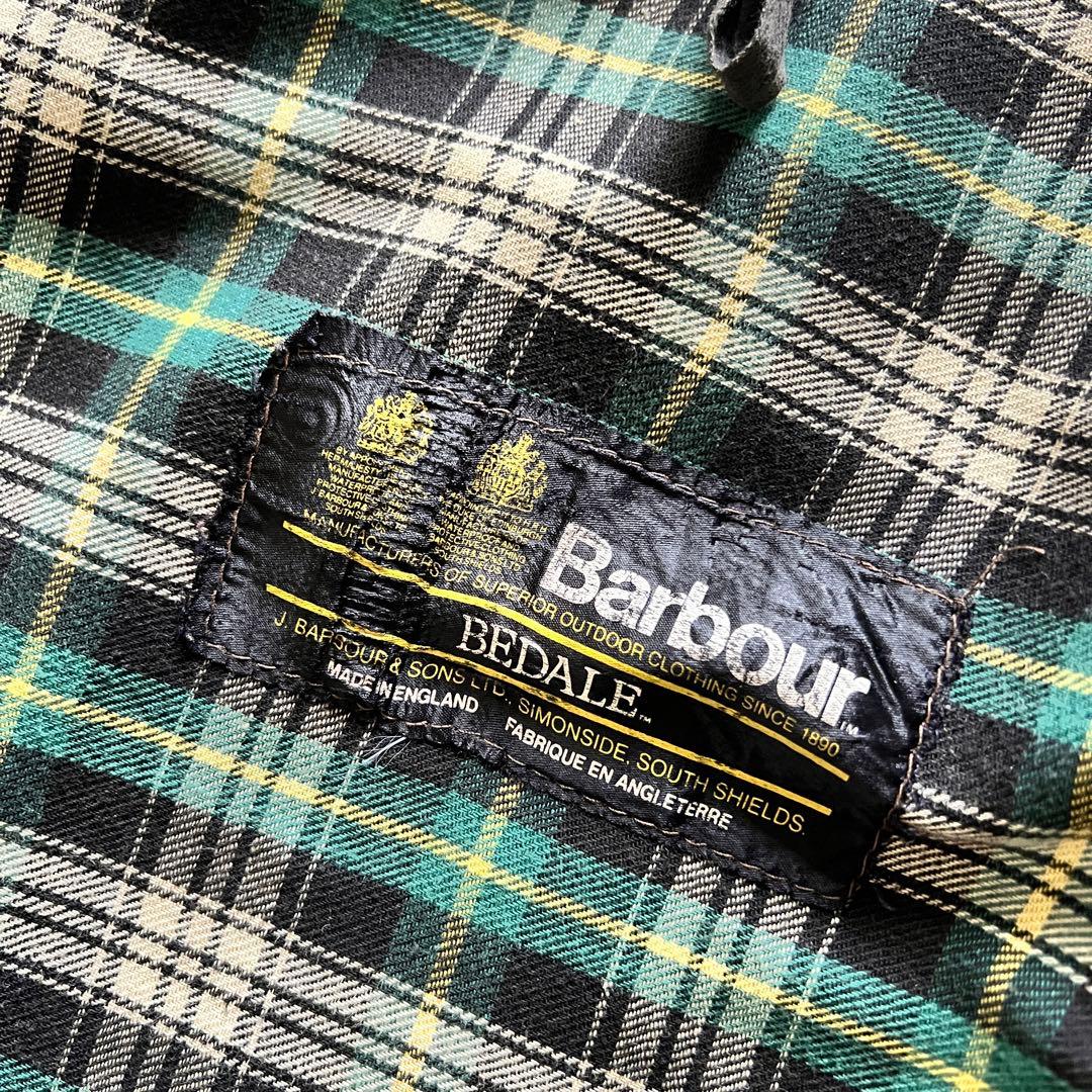 ◎80年代 バブアー ビデイル】YKK 棒ジップ C38-40