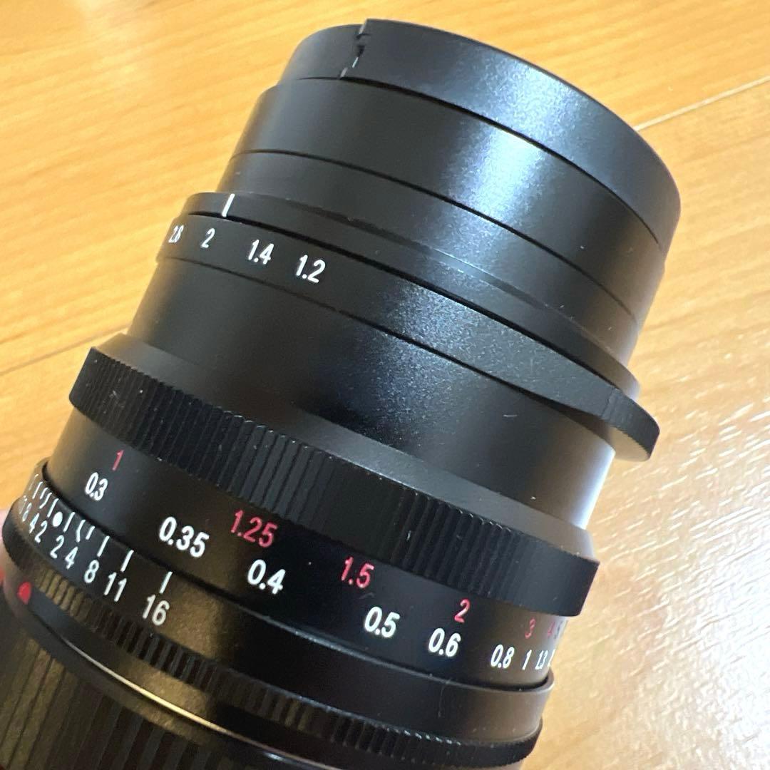 美品　Voigtlander Nokton 35mm f1.2 Xマウント