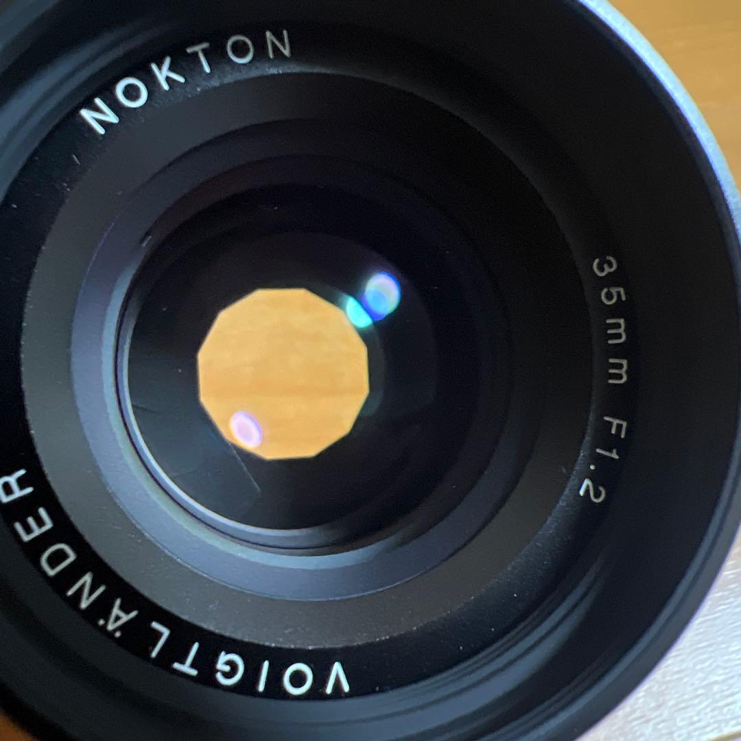 美品　Voigtlander Nokton 35mm f1.2 Xマウント