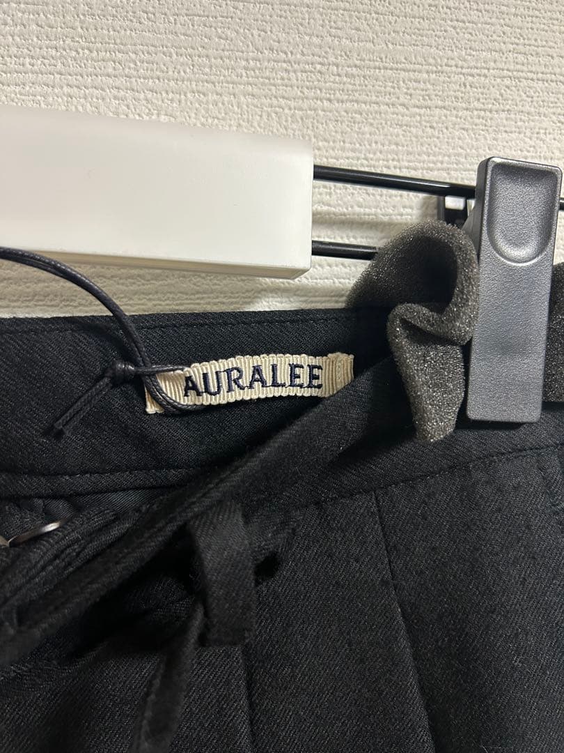【24AW】 AURALEE SUPER LIGHT WOOL SLACKS