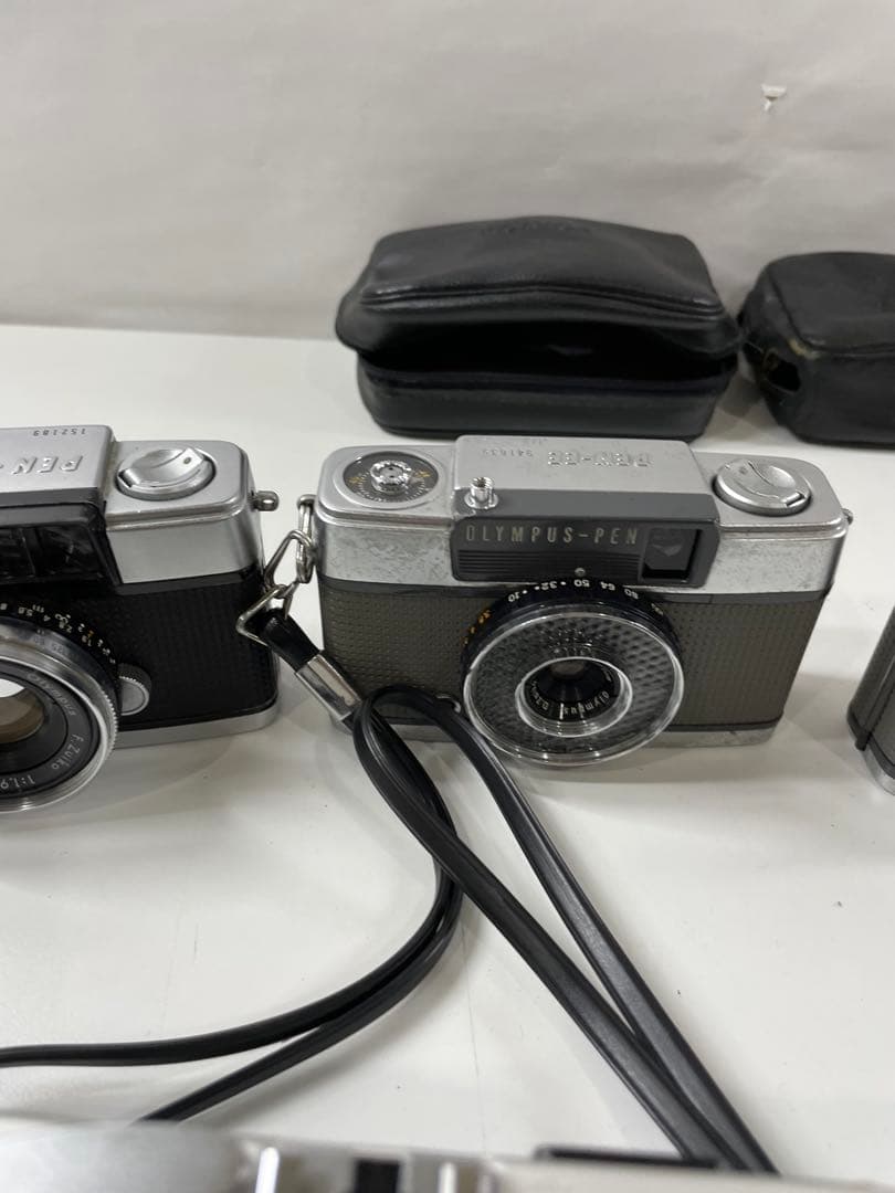 フィルムカメラ コニカC35OLYMPUSPEN-EE D 5台まとめ売 現状品