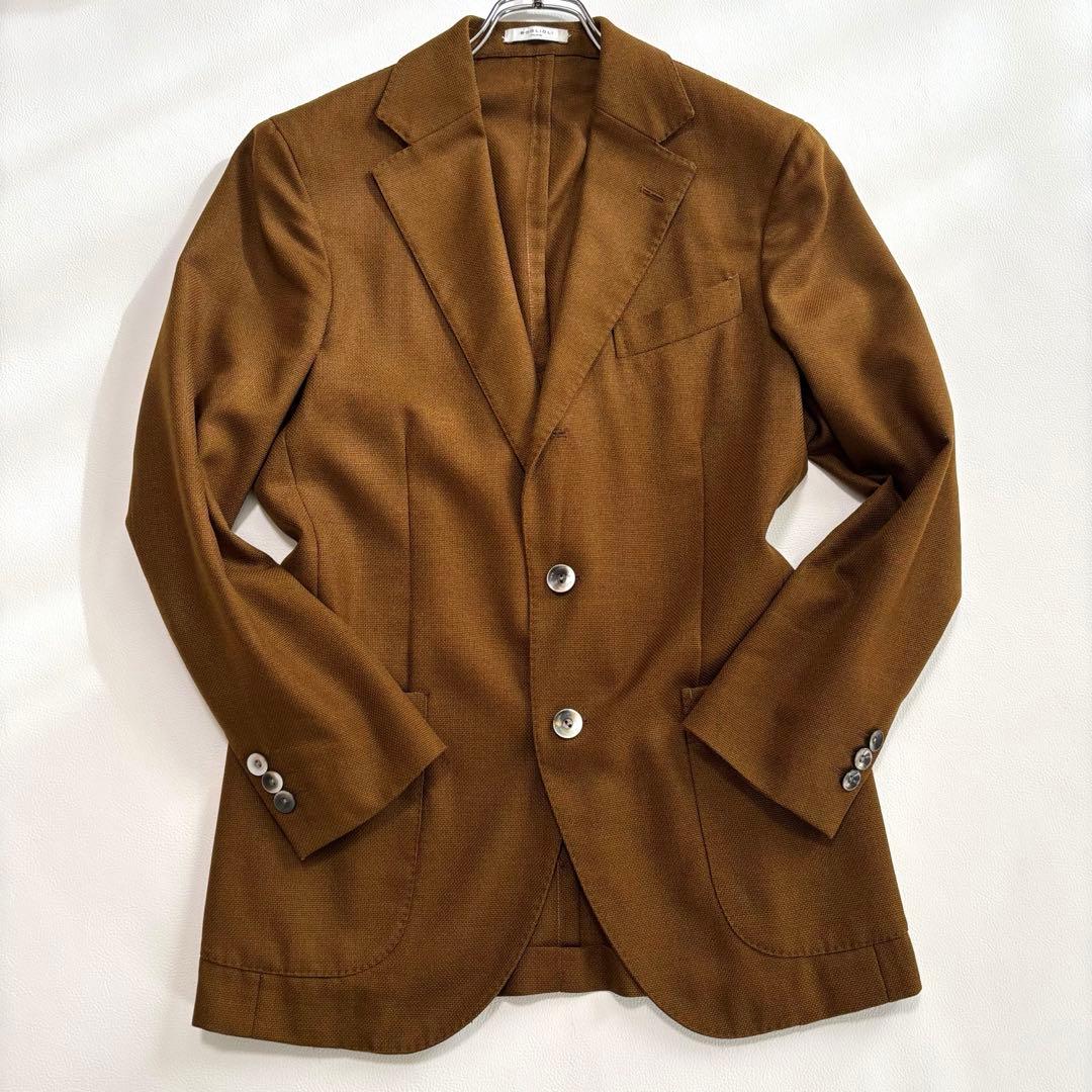 ボリオリ DOVER テーラードジャケット メタルボタン S ウール100%