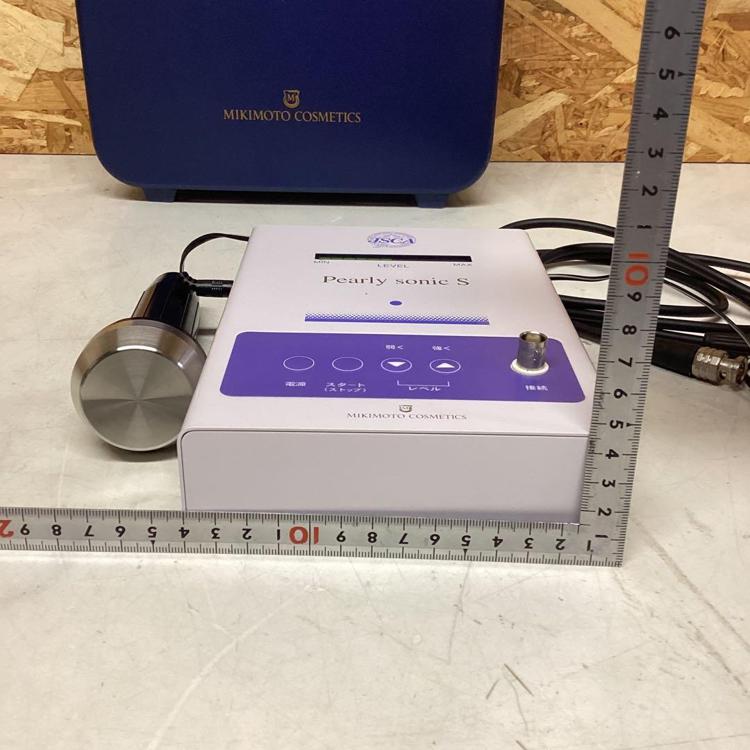 御木本製薬　Pearly sonic S 超音波美顔器　HSJ-04P（K81）