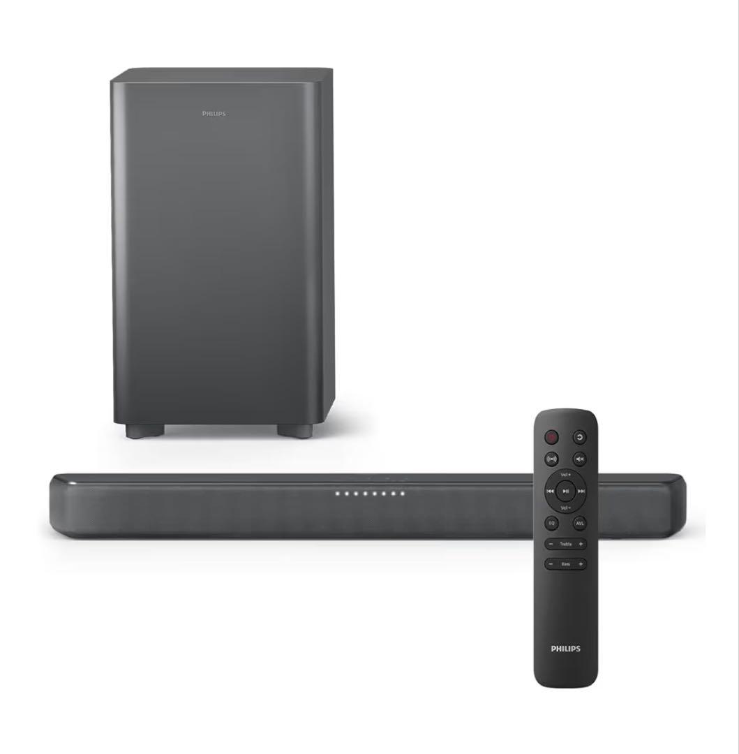 Philips（フィリップス） サウンドバー　サブウーファー付き