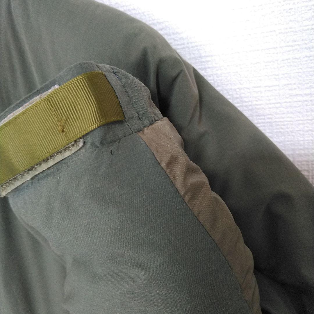 希少40エヌハリウッドecwcsハッピージャケットL深緑プリマロフトLEVEL7