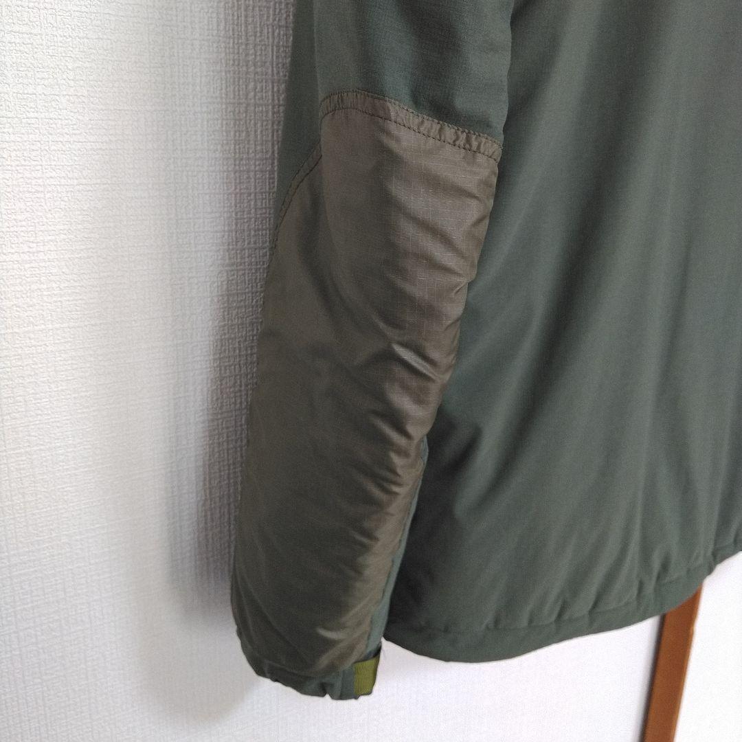 希少40エヌハリウッドecwcsハッピージャケットL深緑プリマロフトLEVEL7