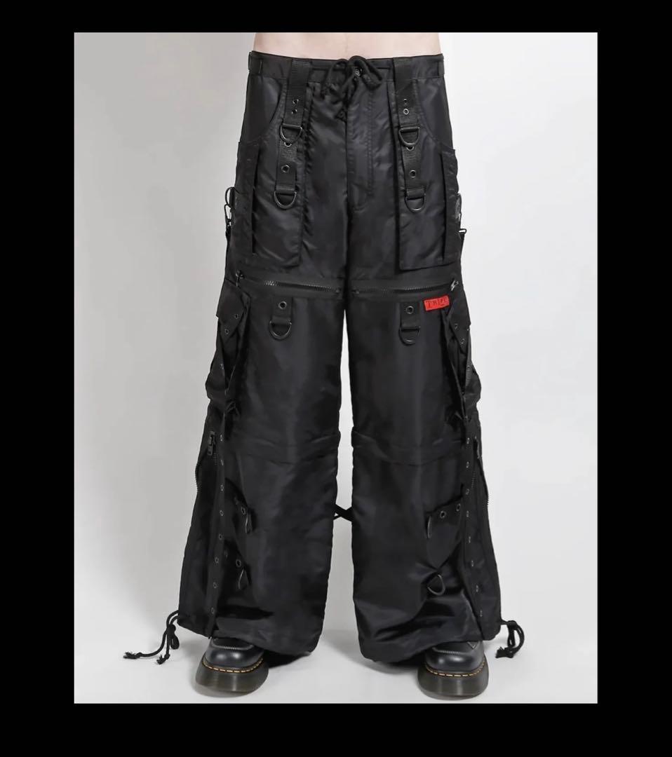 ぬ*え様 TRIPP NYC X-STRAPジップオフスペースアウトナイロンパン