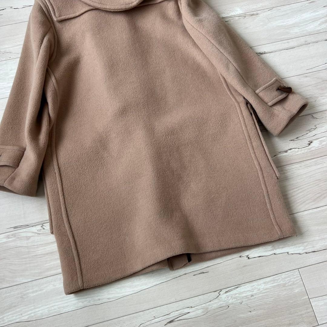 バーバリーロンドン　ノバチェック ロングダッフルコート　英国製　ダブルフェイス