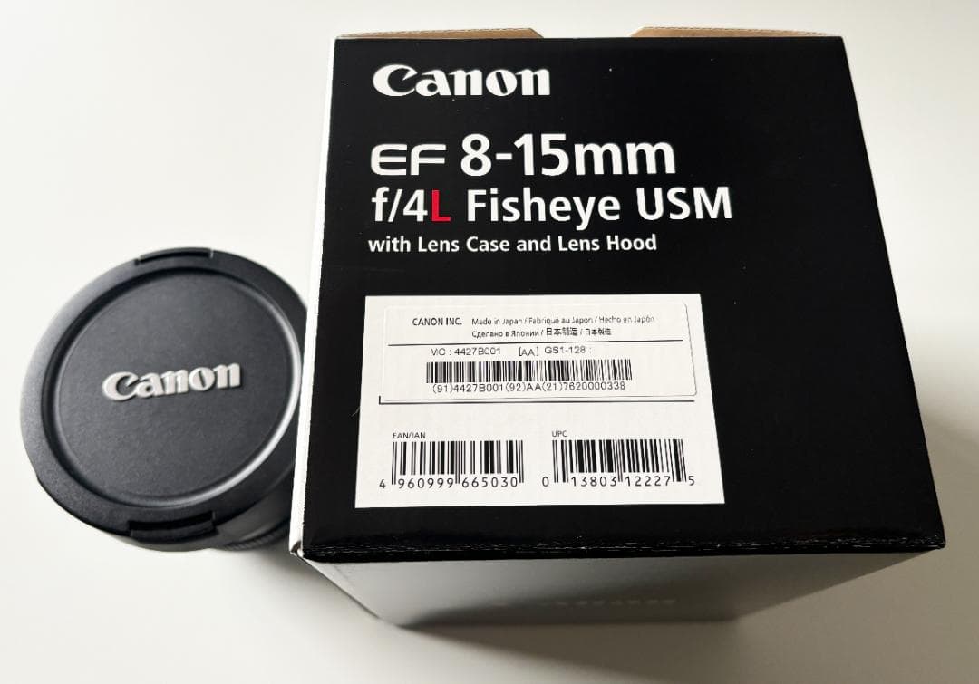 Canon EF8-15mm F4L フィッシュアイ USM