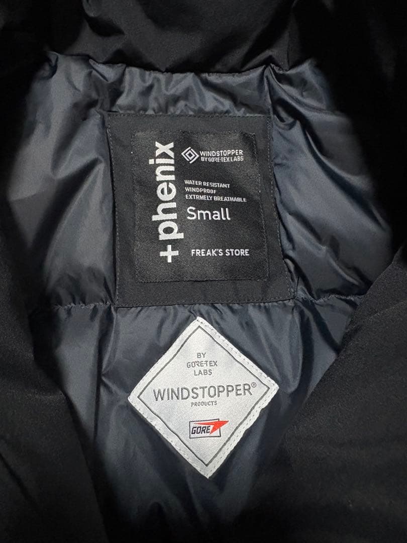 ジャケット・アウター +phenix GTX WINDSTOPPER SNAP DOWN JACKET