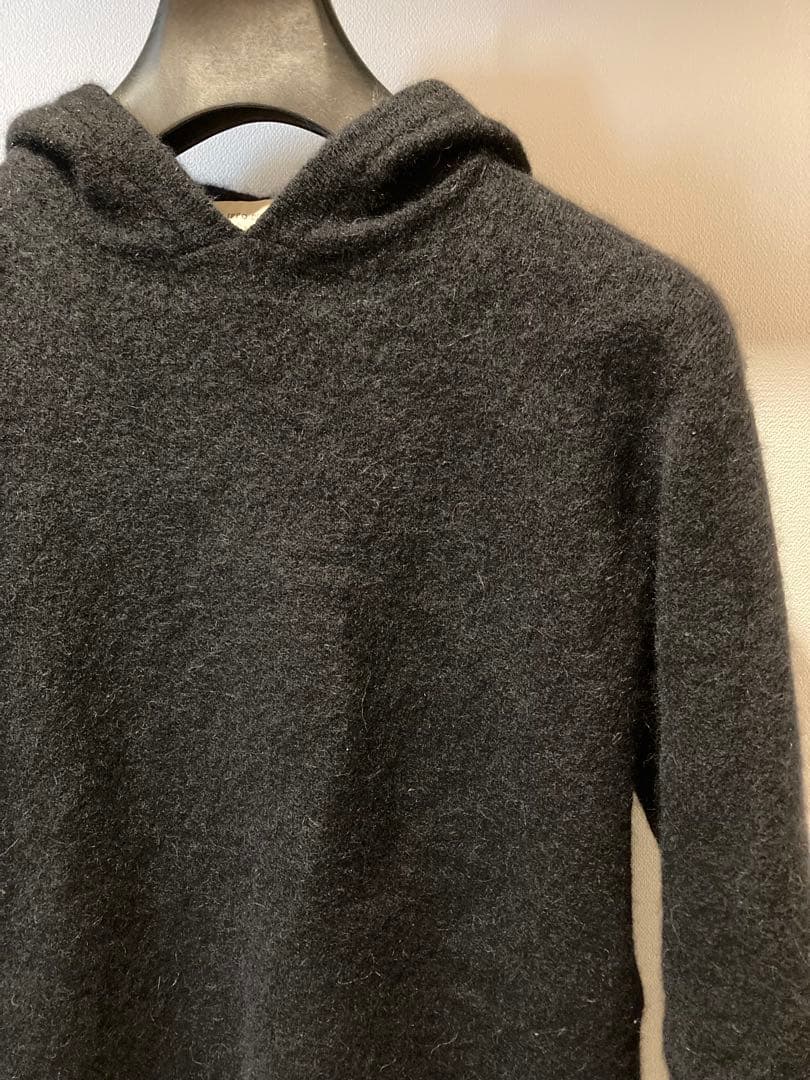 フィリッポデローレンティス ベビーアルパカ ニットパーカー