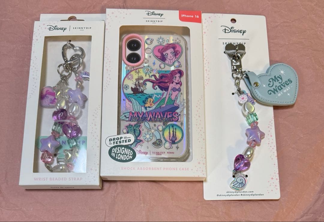 SKINNYDIP ディズニープリンセス iPhone16用ケース　美女と野獣