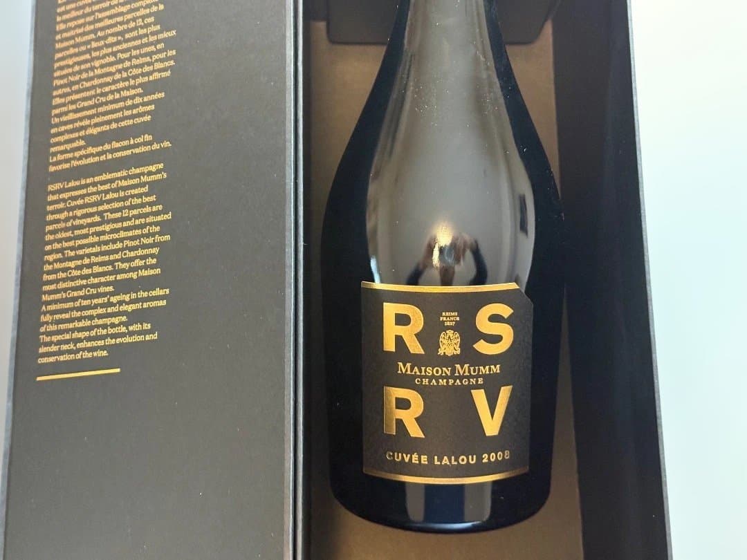 Maison Mumm Cuvée Lalou 2008 RSRVシャンパーニュ