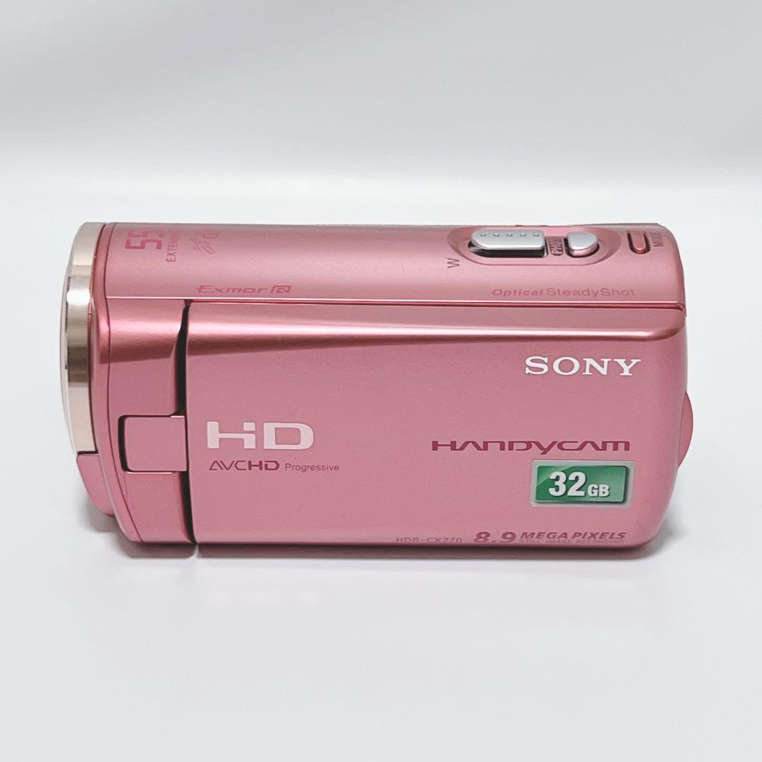 SONY HDR-CX270V ビデオカメラ ピンク デジタルビデオカメラ