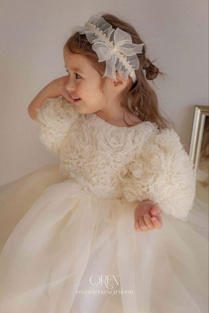 ☆美品☆OREN Blooming Rose Pearl One Piece