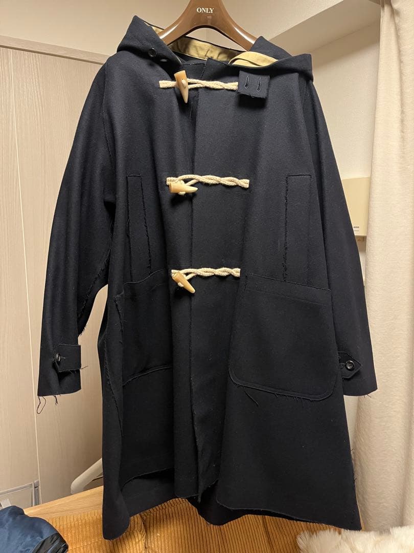 ハバーサック(haversack)ダッフルコート サイズ:1 ネイビー