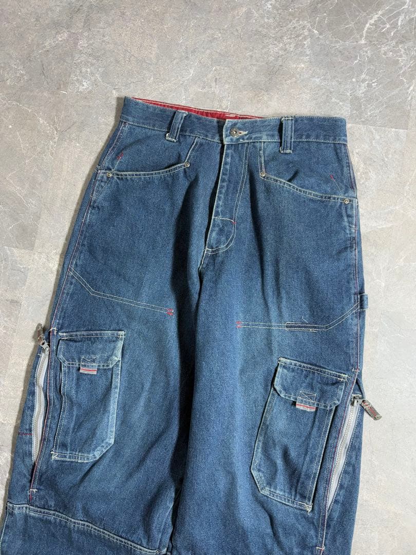 パンツ 00s old buggy cargo pants y2k hiphop