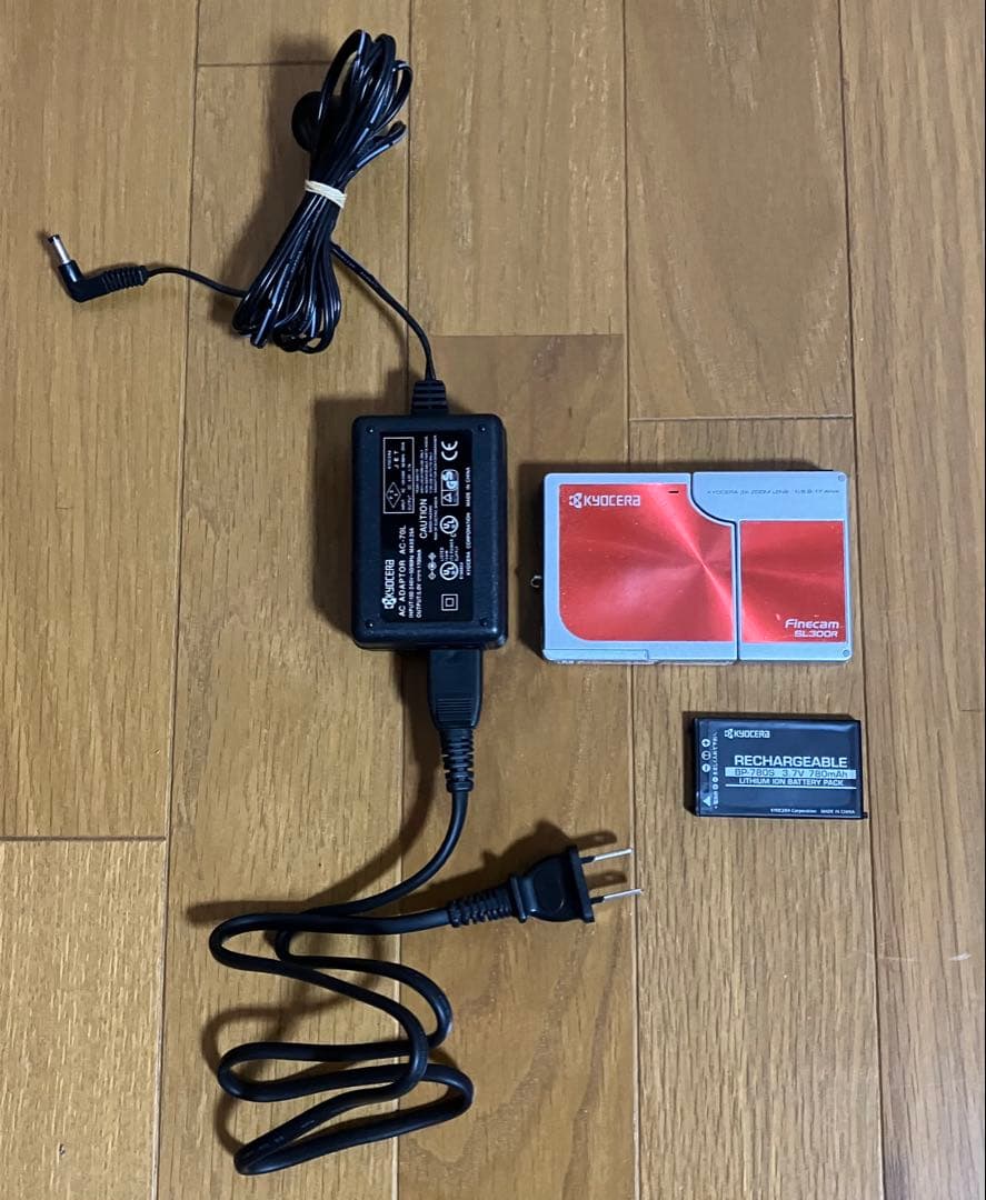 KYOCERA Finecam SL300R オレンジ　コンパクトデジタルカメラ