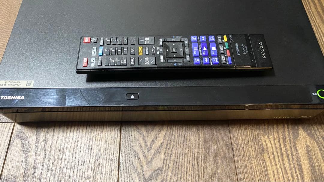 TOSHIBA DBR-M4008 ブルーレイレコーダー