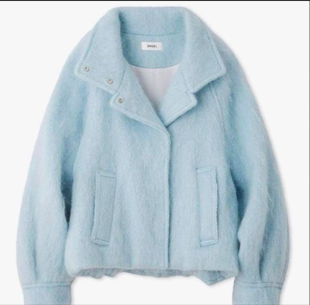 SNIDEL スナイデル シャギーミドルブルゾン