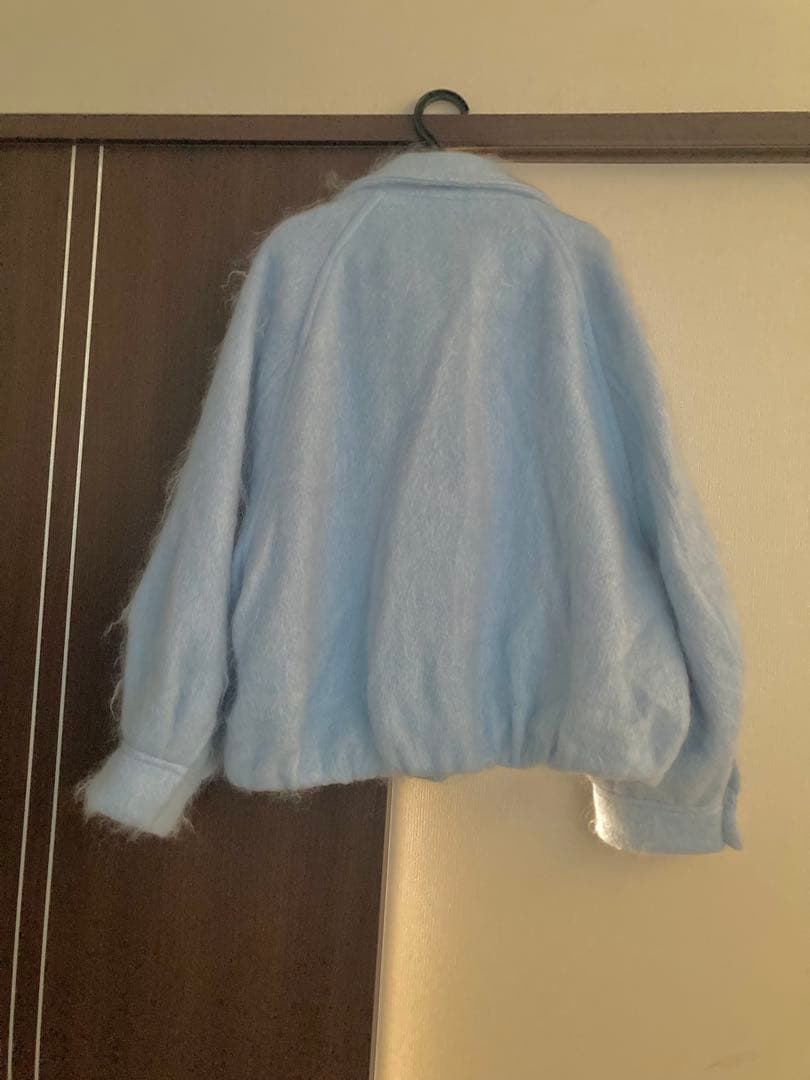 SNIDEL スナイデル シャギーミドルブルゾン