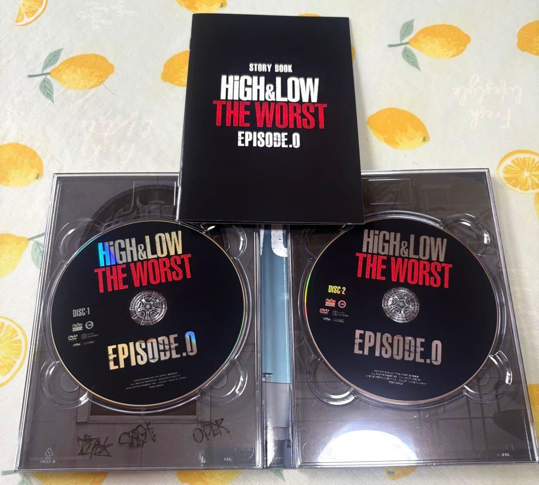 HiGH&LOW HiGH&LOW THE WORST DVDまとめ売り