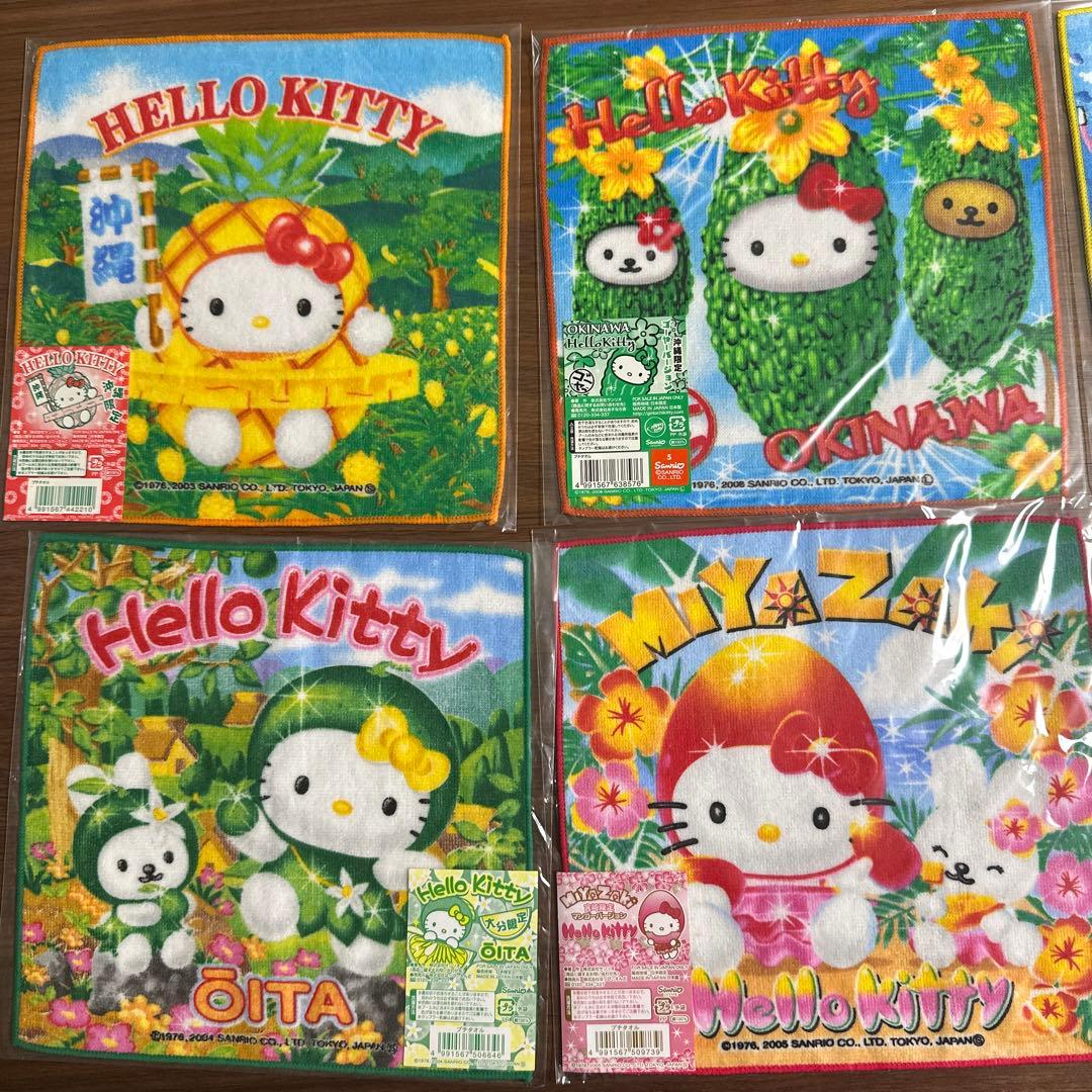 Hello Kitty ハローキティ　観光名所ハンカチセット