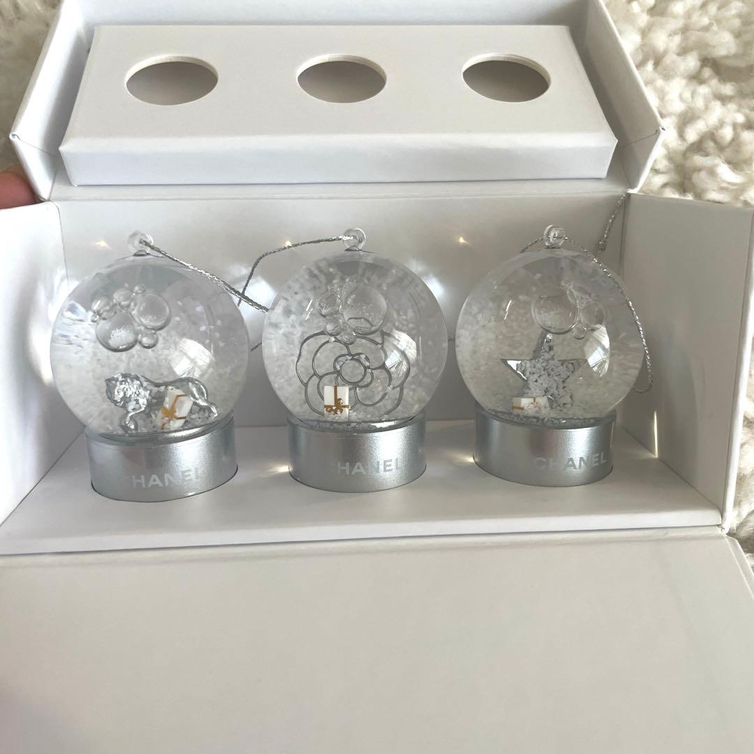 CHANEL シャネル ノベルティ スノードーム オーナメント 希少 極美品✨