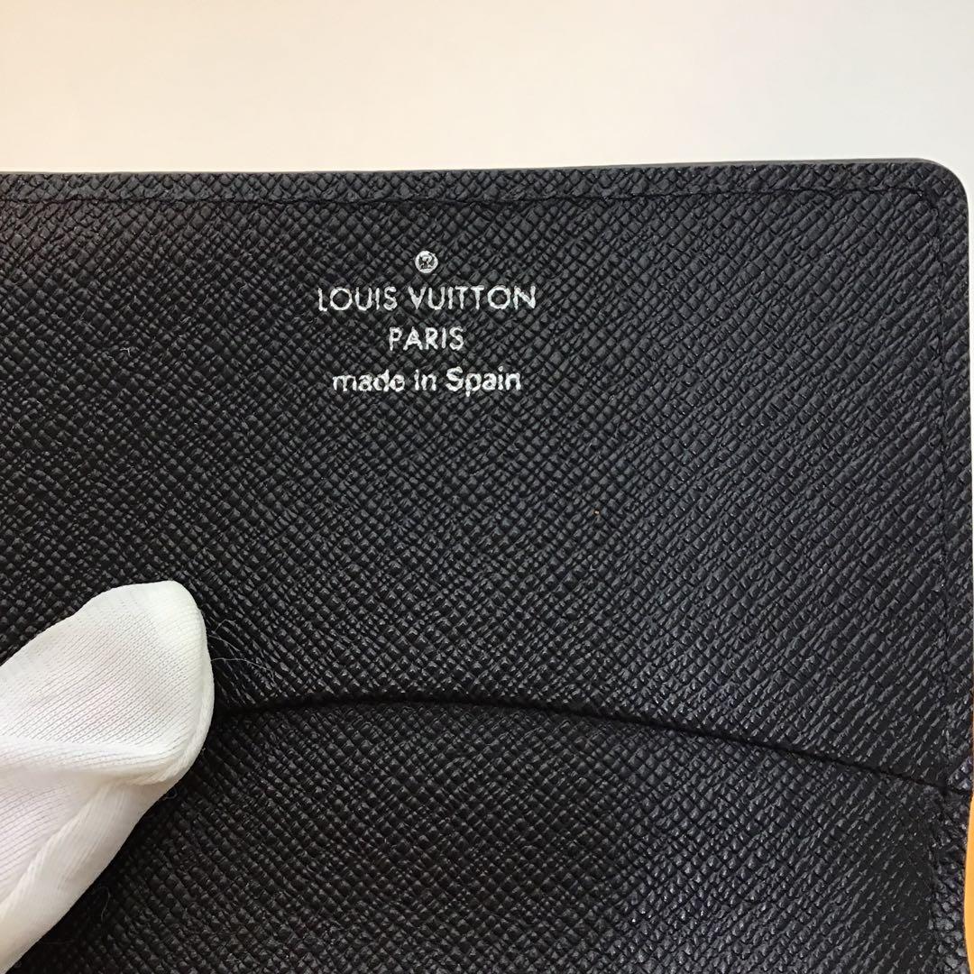 ❣️美品❣️ LOUIS VUITTON タイガ　ブラック名刺入れ　M30922