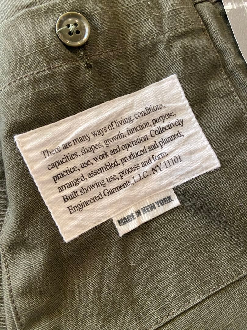 新品未使用　2025AW エンジニアド ガーメンツ　ベッドフォード　ジャケット