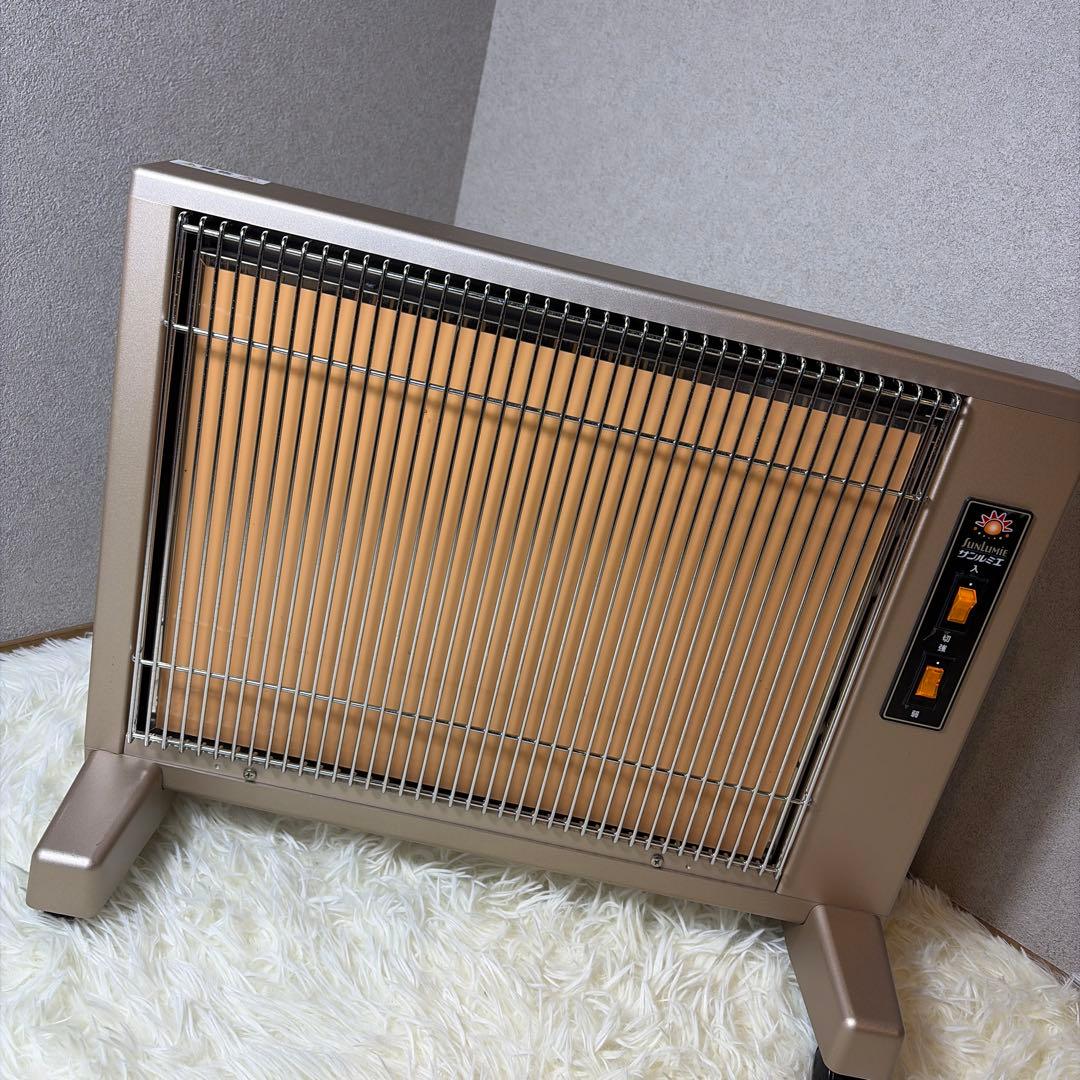 極美品 サンルミエ キュート 遠赤外線 暖房器 E800LS パネルヒーター ⑤