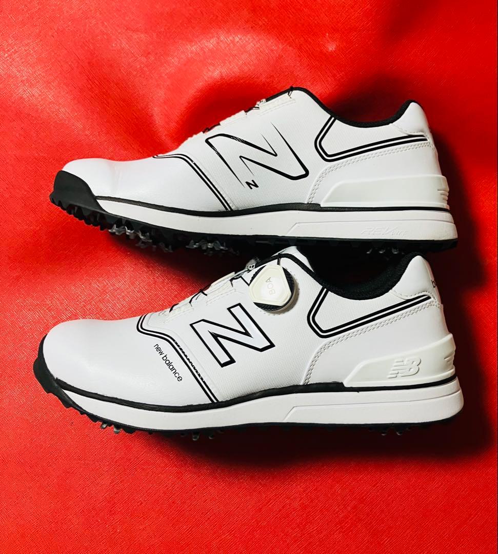 未使用　ニューバランスゴルフシューズ　25.5