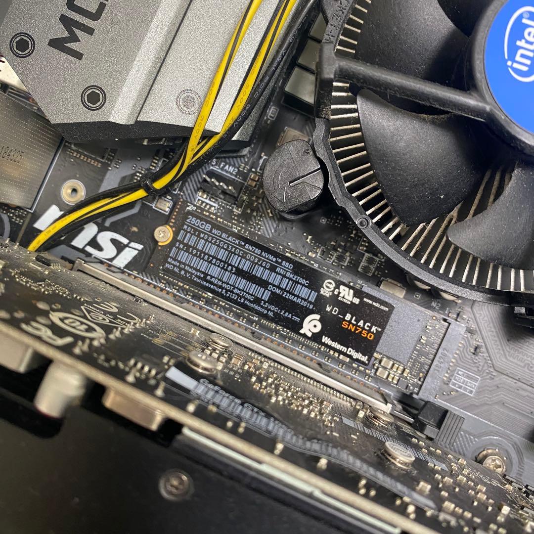 i7 8700 & GTX1050Ti搭載 スリム型デスクトップPC