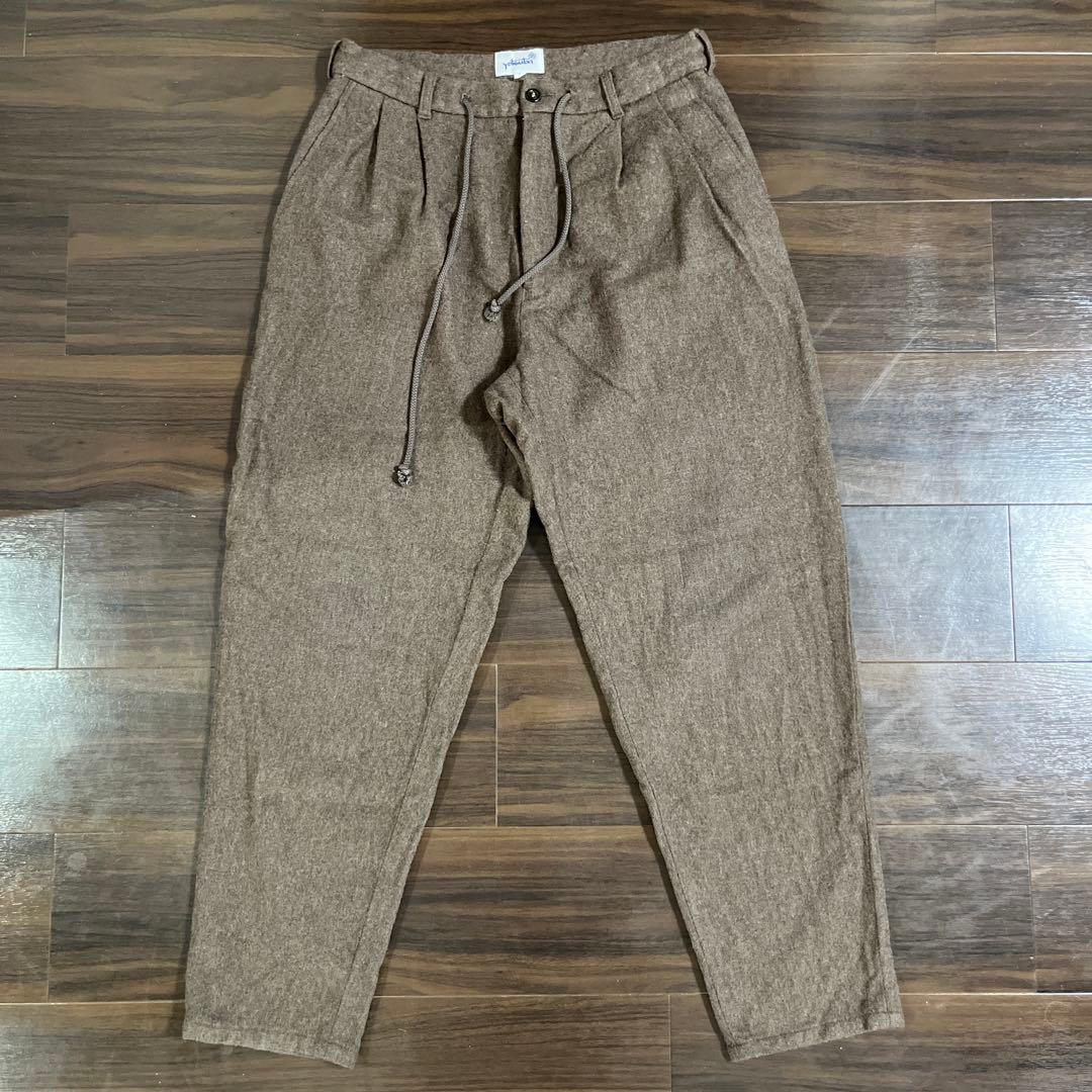 yotsuba 2タックワイドテーパードスラックス