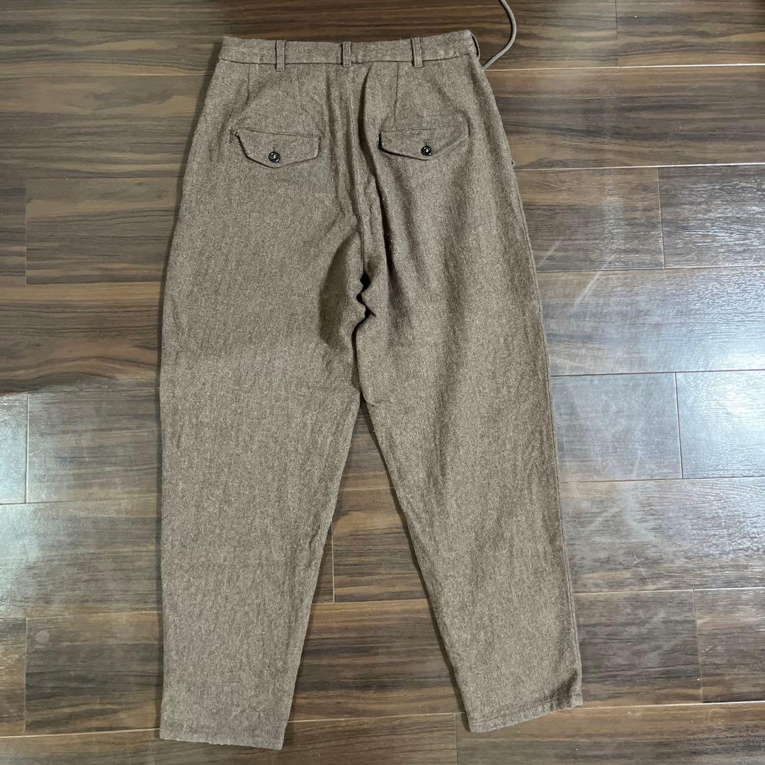 yotsuba 2タックワイドテーパードスラックス