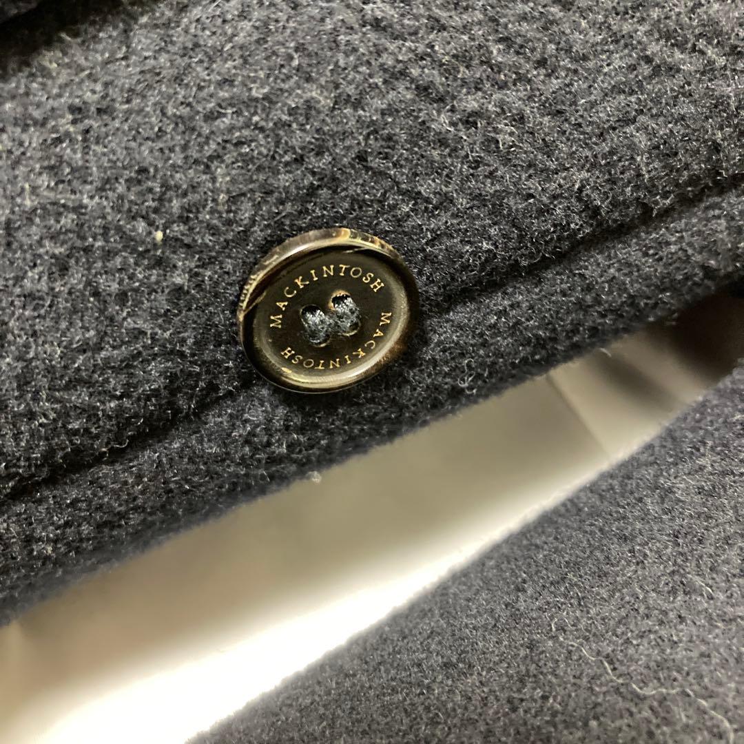 【良品】MACKINTOSH マッキントッシュ ダッフルコート ウール 濃紺