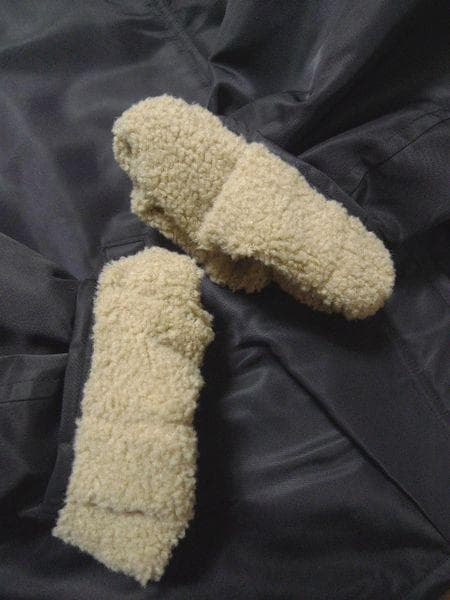 1LDK MY マイ ノーカラーボアブルゾン