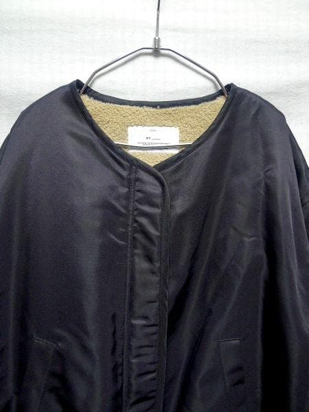 1LDK MY マイ ノーカラーボアブルゾン