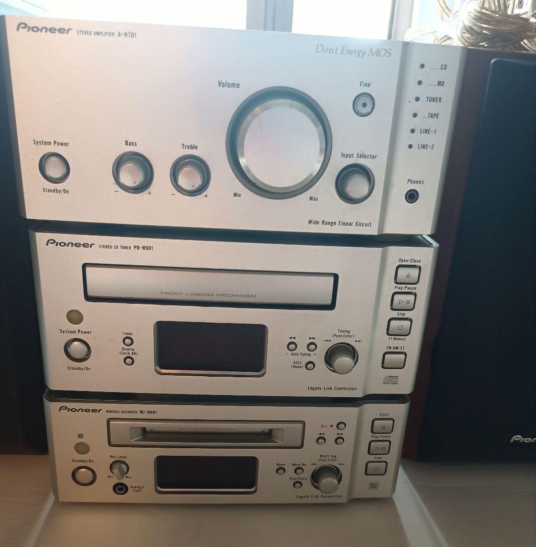 Pioneerコンパクトミニコンポ X-NT9MDシルバー CD/MD/ラジオ